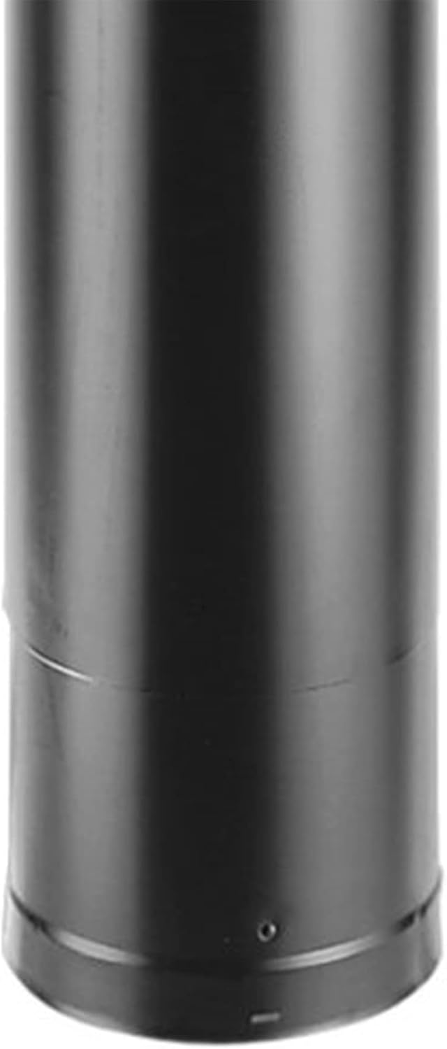 DuraVent 6 Inch Adjustable Lightweight Stainless Steel Double Wall Wood Burning Stove Pipe Connector to Vent Smoke or Exhaust, Black - Image 7