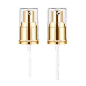 Chris.W 2Pack Foundation Pump Fit for Estee Lauder Double Wear Foundation DW Replacement Pump(Gold)