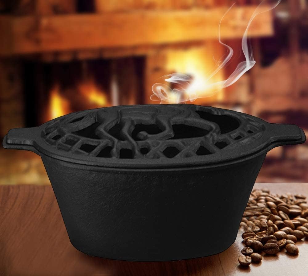 Fire Beauty Woodstove Steamer Stove Humidifier Cast Iron Lattice Top Rust Resistant 2.3 Quart Capacity (horse) - Image 7