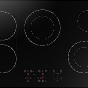 36 Inch Electric Cooktop 5 Burners, ETL & FCC Certificated, Sync Burner, Quick Boil, Keep Warm Setting, 9 Heating Level, Timer, Child Lock & Auto Shutdown, 9000W, Drop-in Electric Stove Top