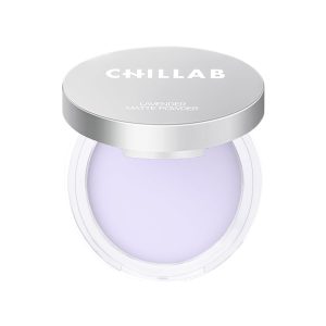 Chillab Lavender Matte Powder, Lightweight Translucent Setting Powder for Oily Skin, Oil Control for Men & Women, No Powdery Look, Blurs Pores, Matte Finish, Shine-Free, Face Powder for All Skin Tones