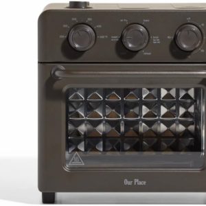 Our Place Wonder Oven | 6-in-1 Air Fryer & Toaster Oven with Steam Infusion | Compact, Countertop Friendly, Fast Preheat, Multifunctional | Air Fry, Toast, Roast, Bake, Reheat & Broil | Char