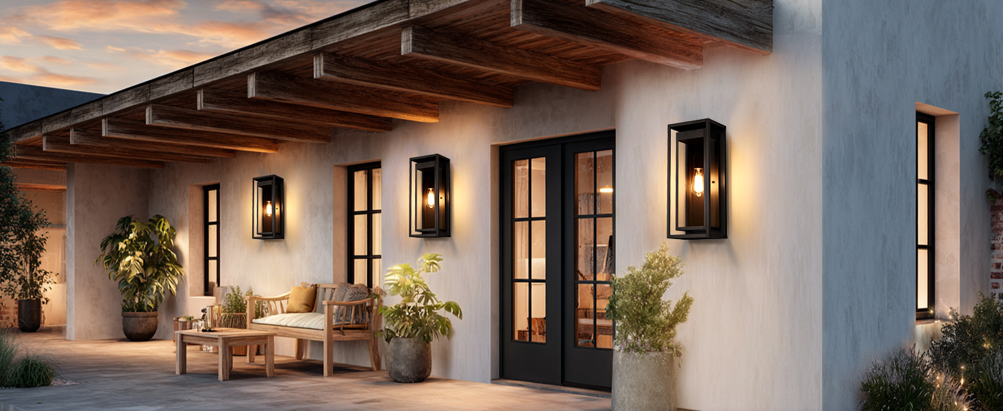 outdoor sconce lights