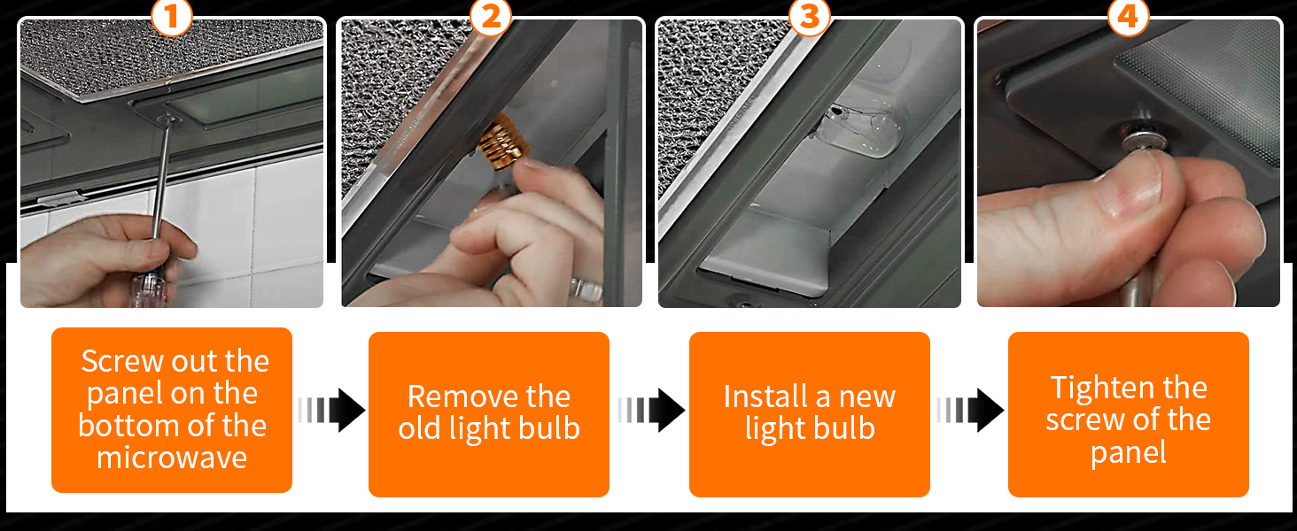 lg whirlpool range hood light