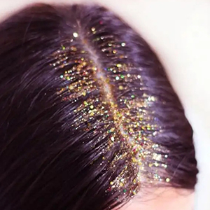hair glitter gel