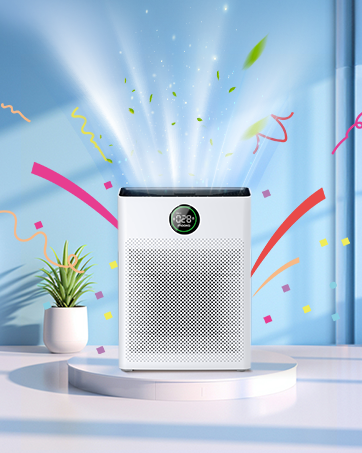 air purifier air purifiers for home bedroom air purifier for dorm with washable filt