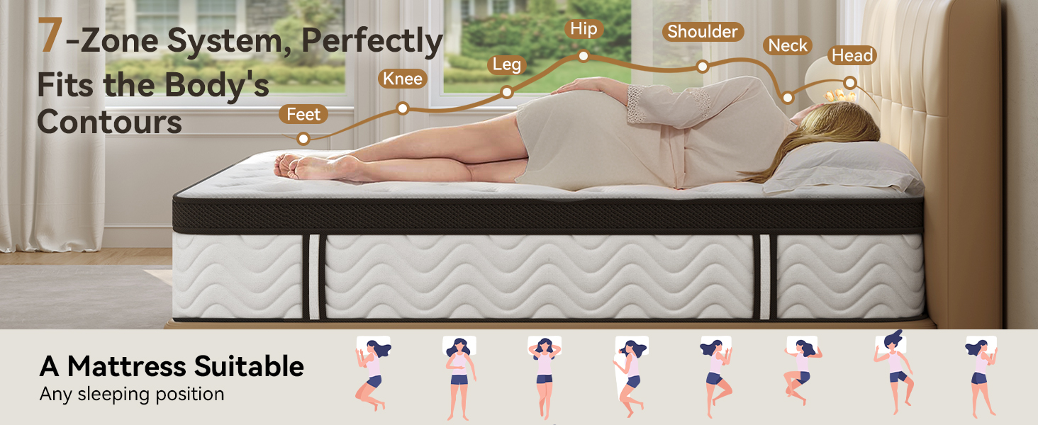 hybrid mattress queen