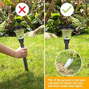 solar pathway lights