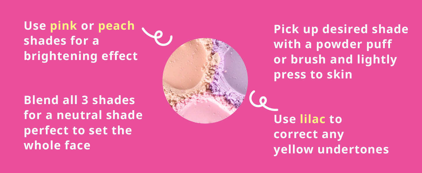 Flawless Skin Trio Loose Setting Powder A+ Premium