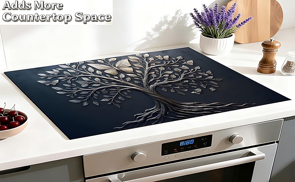 kitchen stove cover