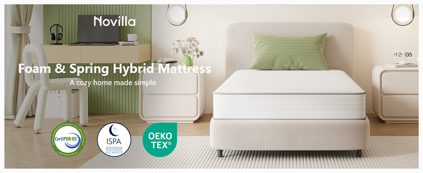 queen size mattress in a box novilla twin full king california mattresses hybrid foam colchones