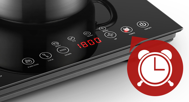 induction cooktop 2 burner