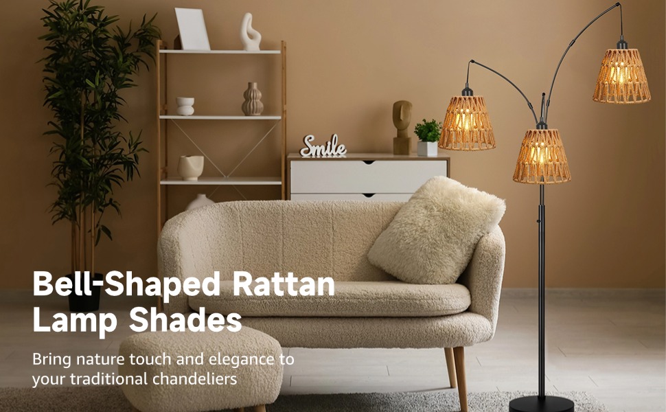 Rattan Lampshades