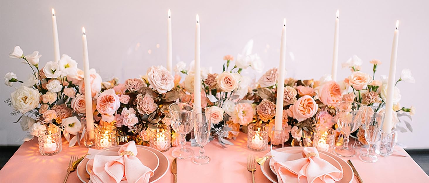 duduta flameless taper candles