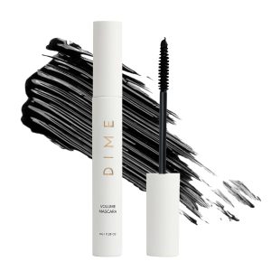 DIME Beauty Volume Mascara - Smudge-Proof Tubing Mascara for Fuller, Thicker Lashes, Adds Volume & Length, Black 0.28 oz / 8 g