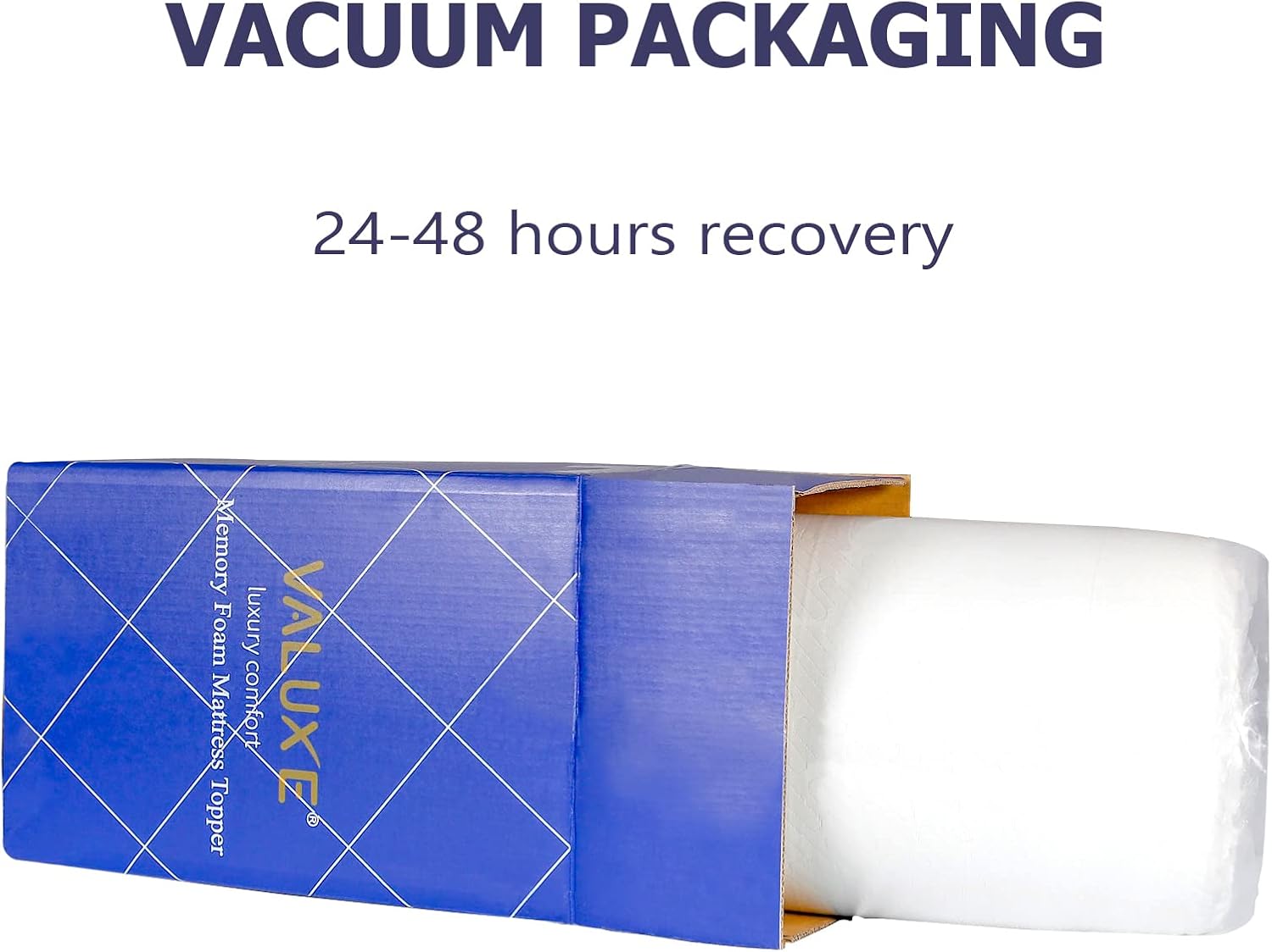 3 Inch Gel Memory Foam Mattress Topper Queen Size High Density Cooling Pad Pressure Relief Bed Topper (with Removable & Washable Bamboo Cover) - Image 7