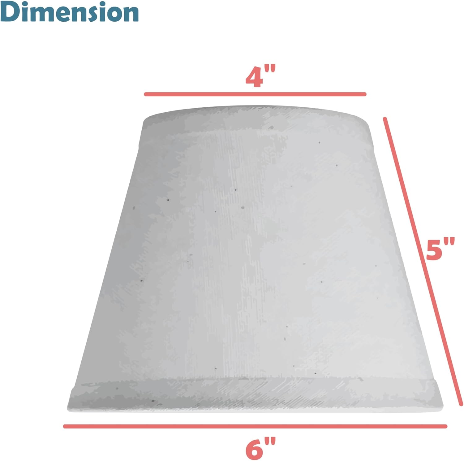 Aspen Creative 51521-2, Hardback Empire Transitional Clip-On Chandelier Lamp Shade, Mushroom Pleated Olive Faux Silk Fabric, 4" Top x 6" Bottom x 5" Slant Height, Set of 2 - Image 4