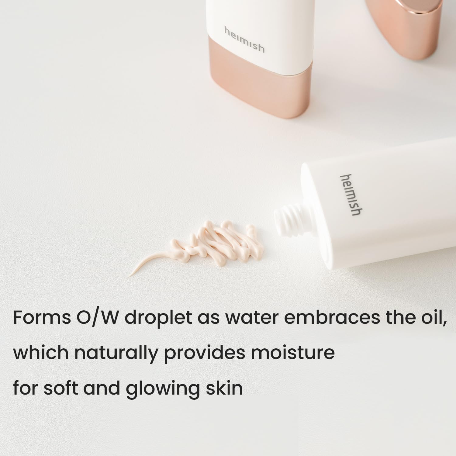 HEIMISH Artless Glow Base 1.35fl.oz/40ml, Multipurpose Makeup Base, Primer, Highlighter, Tone Up Sunscreen for face, Lightweight, Non-greasy, Hydrating, Natural Finish with SPF 50+ PA++++ - Image 4