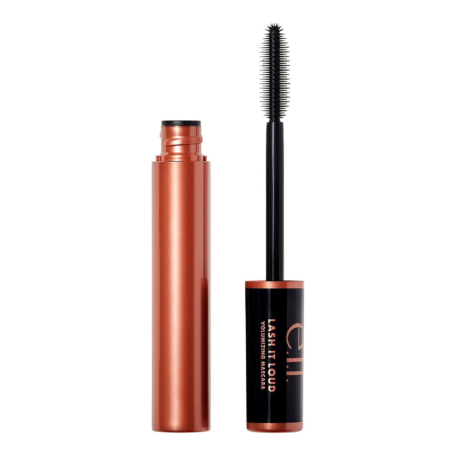 e.l.f. Lash It Loud Mascara, Volumizing & Intensely Pigmented Formula For Fuller & Bolder Lashes, Adds Dimension, Vegan & Cruelty-Free, Black, 0.23 Oz
