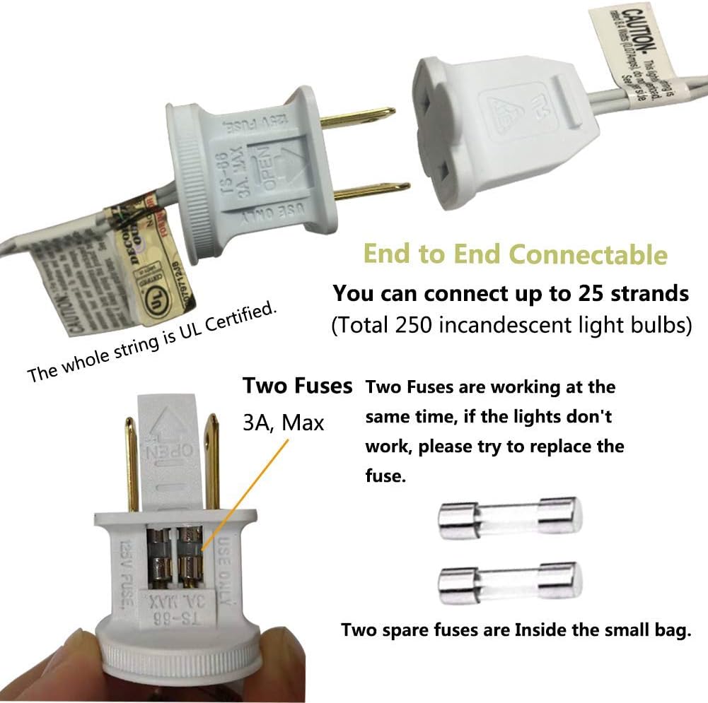 SUNSGNE Lantern String Lights, 8.5FT Indoor Lantern Christmas Lights with 10 LED Colorful Lanterns for Home Patio Party Wedding Bistro Indoor Bedroom Decoration - Image 3