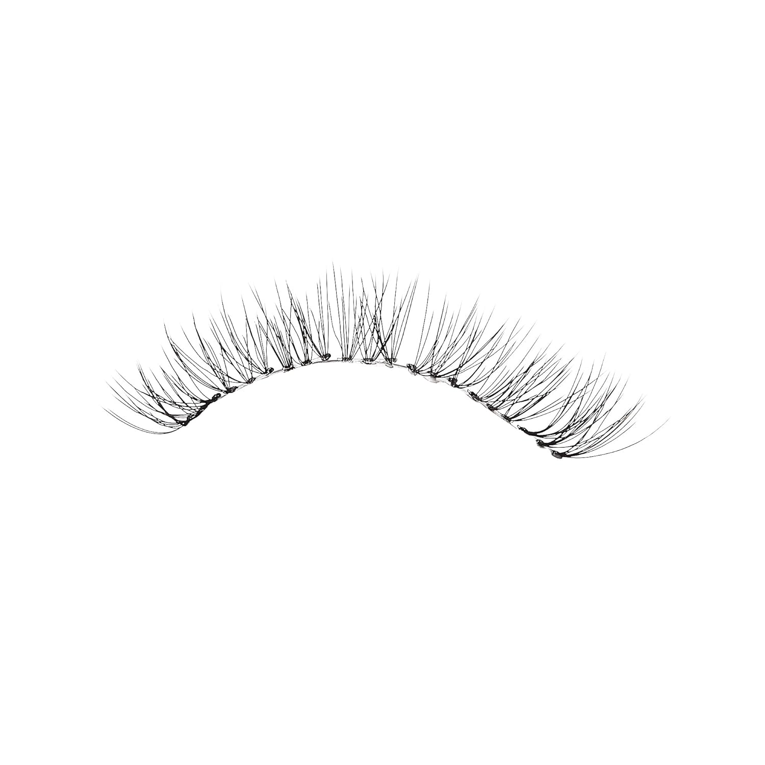 KISS Looks So Natural Trio Lash Combo Pack False Eyelashes, Lash Extension Kit, Short & Medium, Tapered End Technology, 3D Lengths & Angles, Easy Grip Tray, Lash Glue 0.7g, 30 Lash Clusters - Image 7