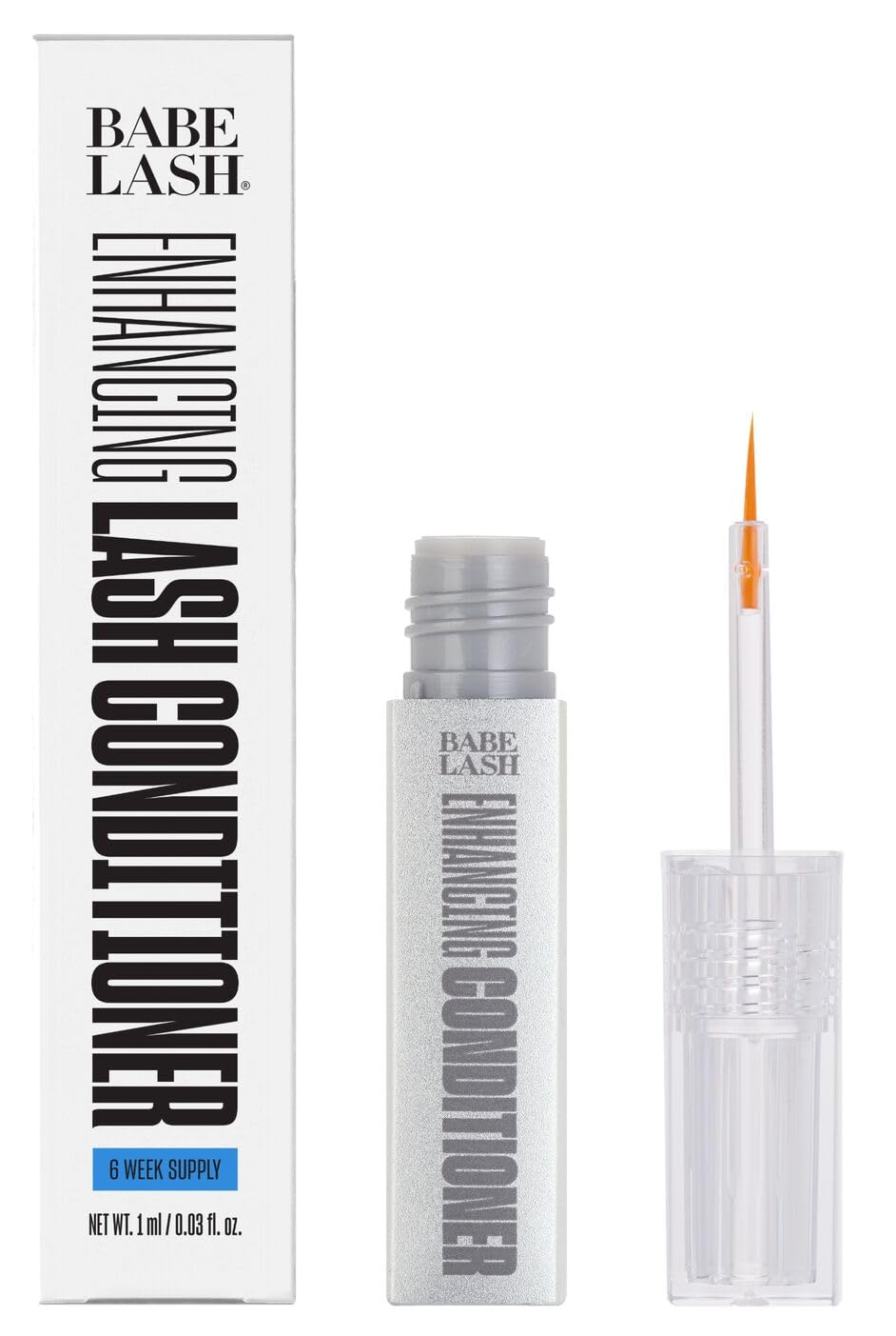 Babe Original Babe Lash Enhancing Conditioner - Conditioning Serum for Eyelashes, with Peptides and Biotin, Promotes Fuller & Thicker Looking Lashes, Companion to Essential Lash Serum