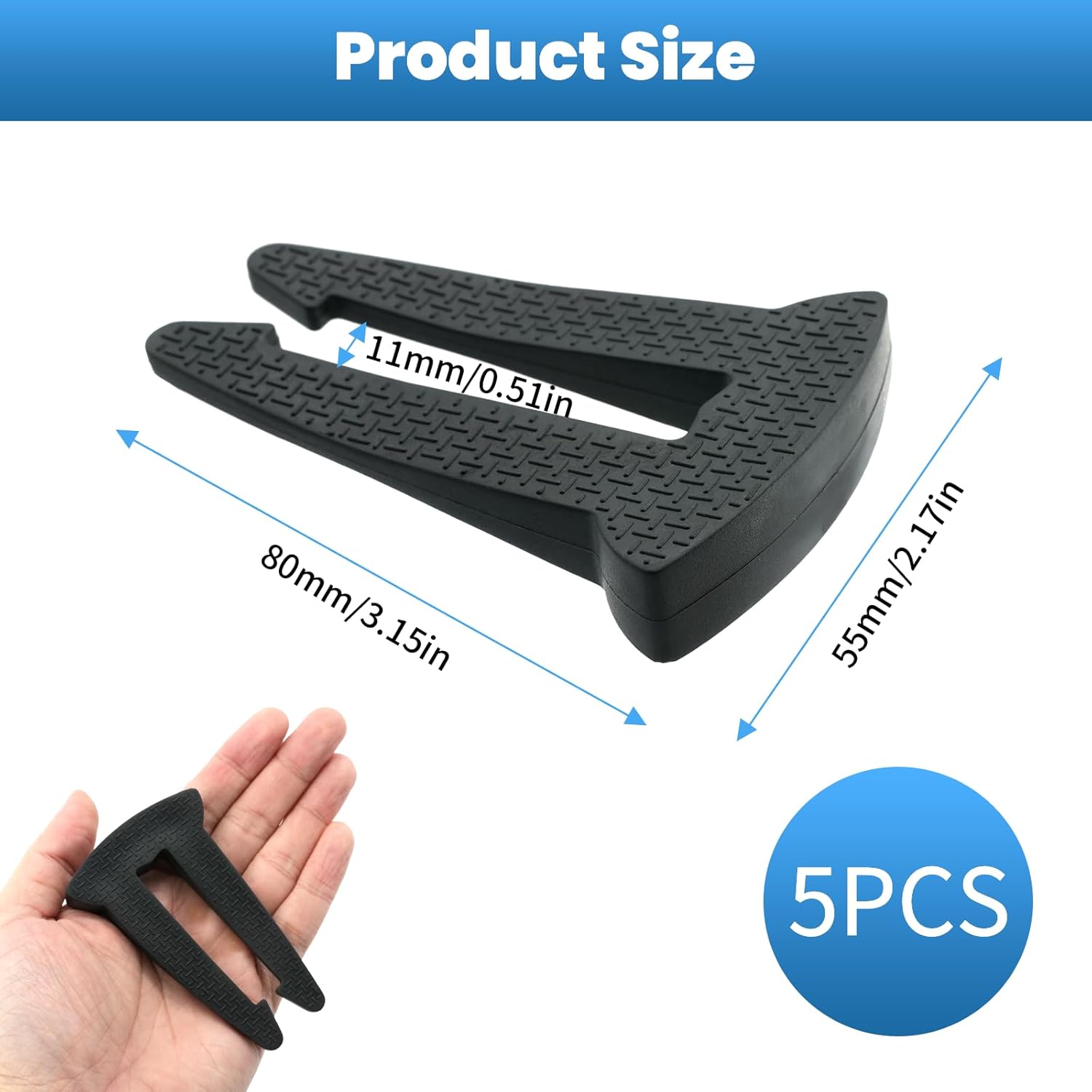 5-Pack Gas Stove Knob Locks for Toddler Safety, Durable Design Knob Safety Covers, Child Proof Oven Knob Locks, Prevent Accidental Touch(Black) - Image 6