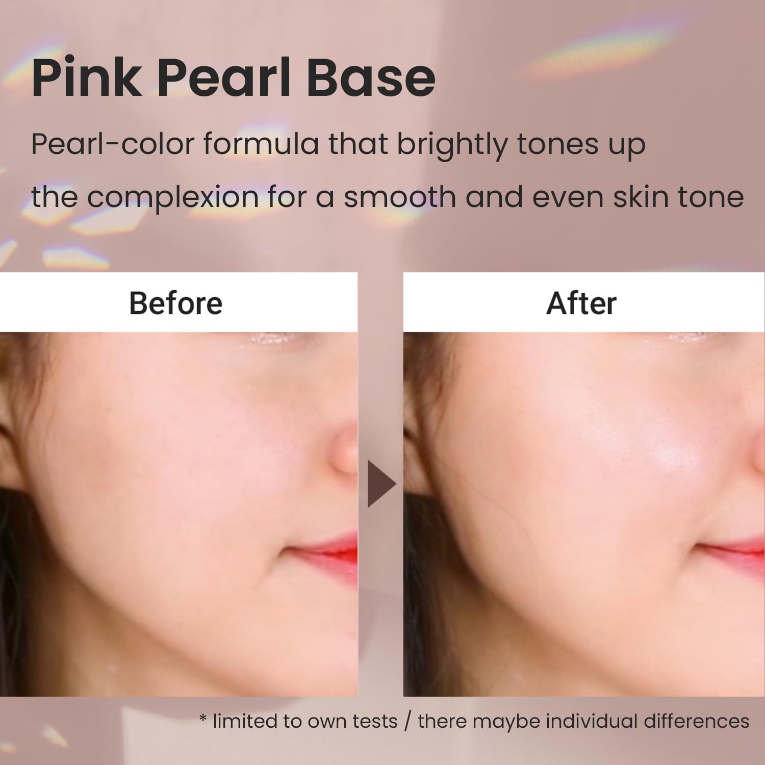 HEIMISH Artless Glow Base 1.35fl.oz/40ml, Multipurpose Makeup Base, Primer, Highlighter, Tone Up Sunscreen for face, Lightweight, Non-greasy, Hydrating, Natural Finish with SPF 50+ PA++++ - Image 5