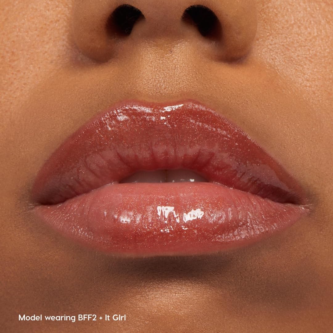 ColourPop Best Besties Lip Pencil & Gloss Duo - Shimmery Nude Lip Combo for Definition & Shine - Includes Shades BFF 2 & It Girl (2 Count) - Image 4