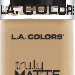 L.A. COLORS Truly Matte Foundation, Natural CLM352