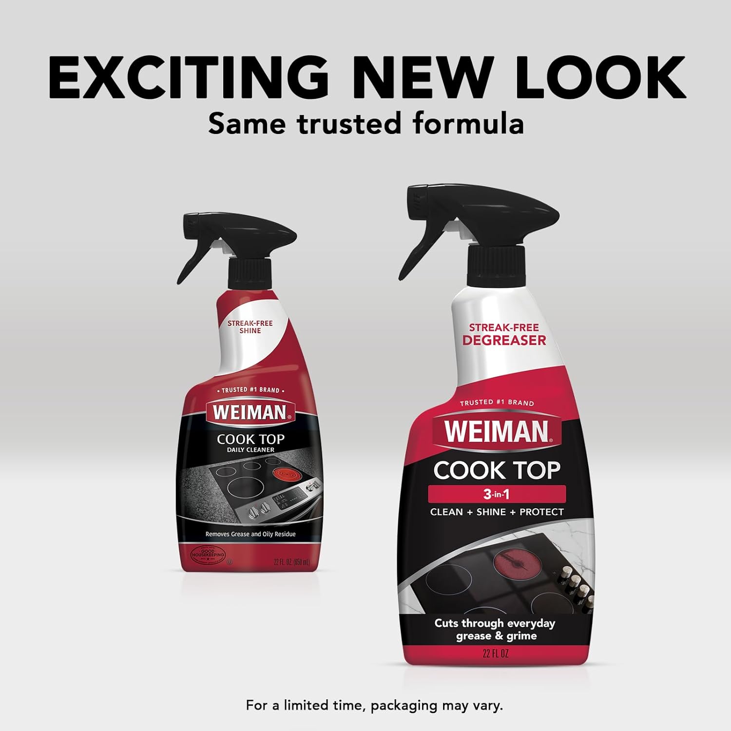 Weiman Cooktop and Stovetop Daily Cleaner Spray, Streak-Free, Non-Abrasive - 2 Pack, 22 oz with Micro Fiber Buffing Towel Included - Image 8