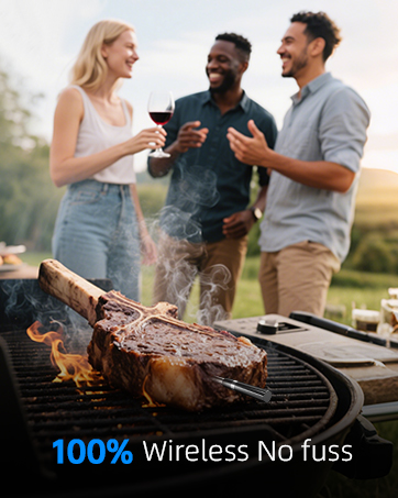 100% wireless No fuss