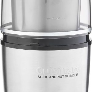Cuisinart SG-10 Electric Spice-and-Nut Grinder, Stainless/Black, Mini