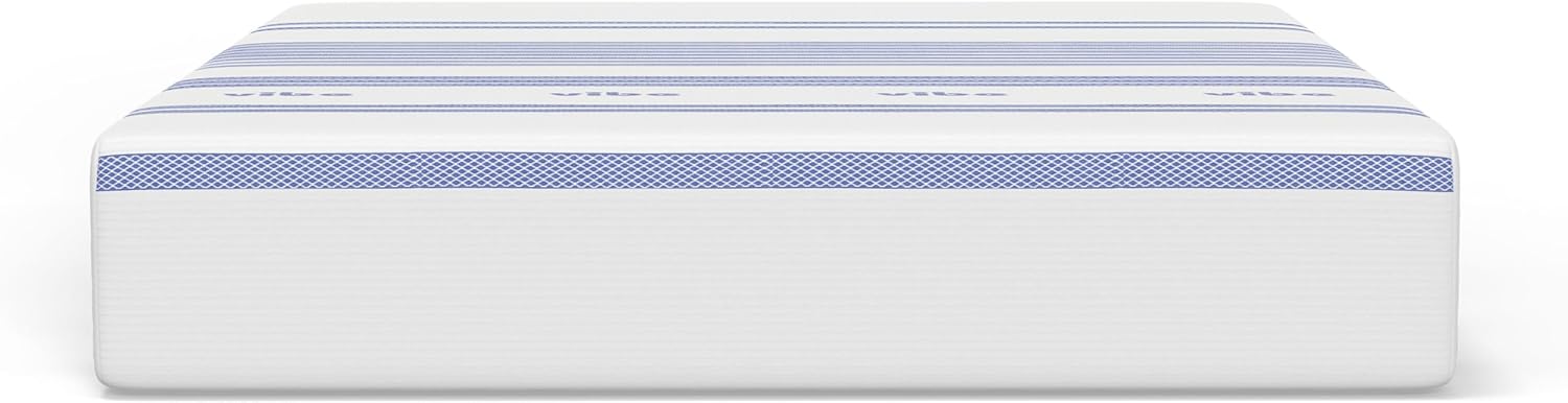 Vibe Gel Memory Foam Mattress, 12-Inch CertiPUR-US Certified Bed-in-a-Box, Queen, White - Image 13