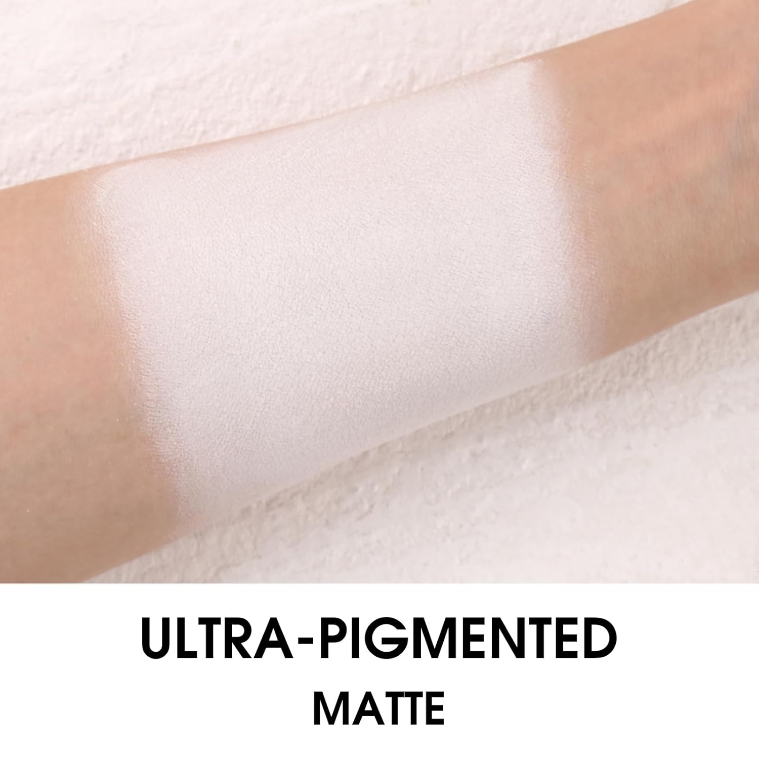 UCANBE White Single Eyeshadow Palette, Highly Pigmented Matte Eye Shadow Powder, Professional Long-Lasting Waterproof Makeup Palette - Image 3