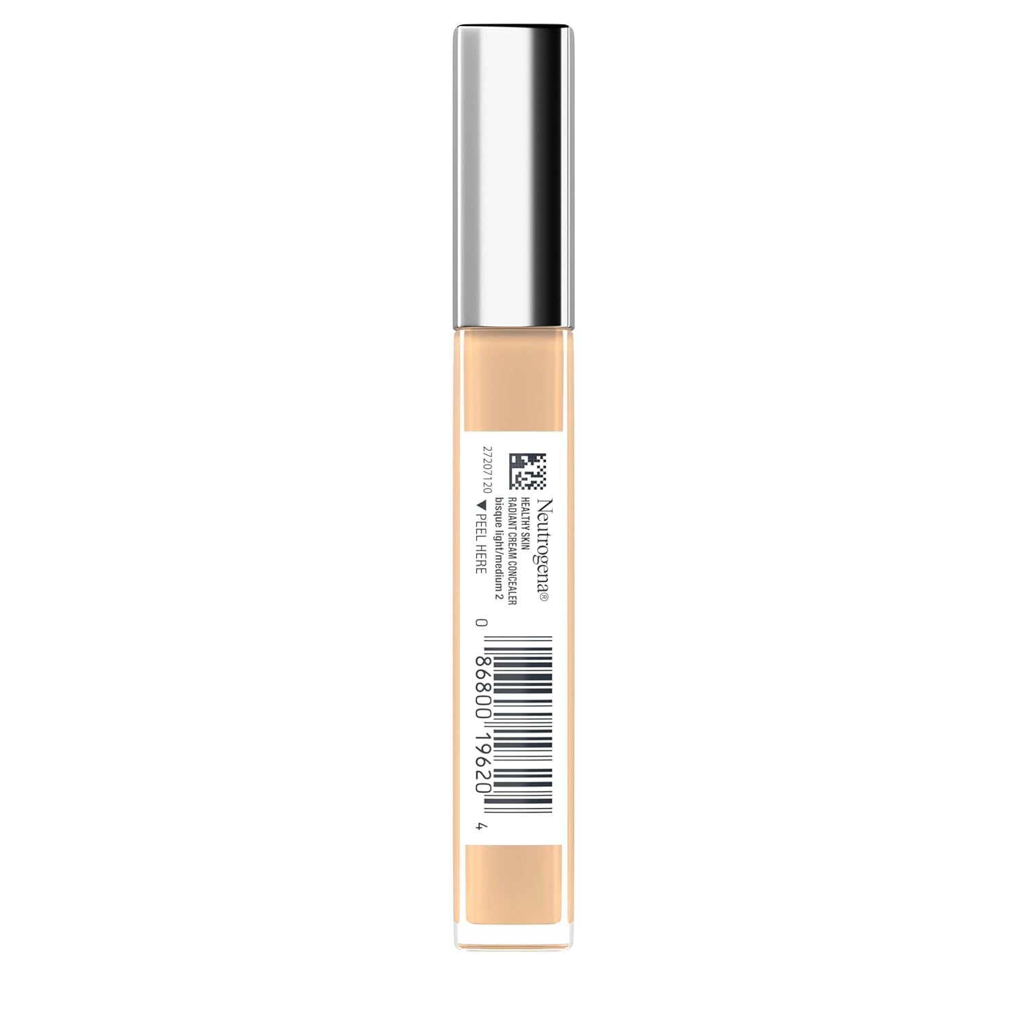 Neutrogena Healthy Skin Radiant Brightening Cream Concealer with Peptides & Vitamin E Antioxidant,Lightweight Perfecting Concealer,Non-Comedogenic,Bisque Light/Medium 02 neutral undertones,0.24 oz - Image 7
