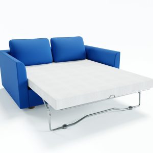 4.5 Inch Cold Gel Memory Foam Mattress Replacement for Sleeper Sofa and Couch Beds - Queen Size CertiPUR-US Certified (Sofa Not Included)