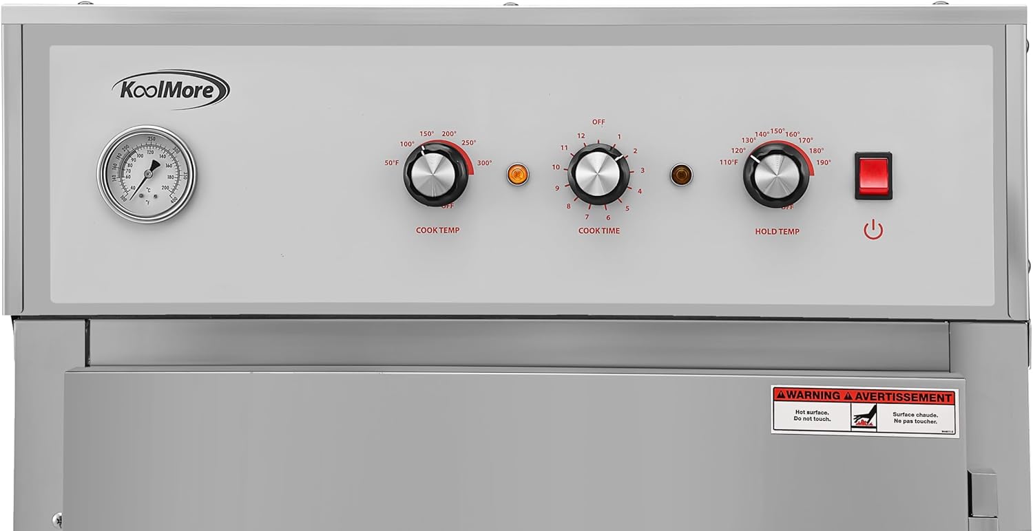 KoolMore KM-CCAH3-1D Half-Size One Door Commercial Cook and Hold Oven 3,000 W and 208/240V, UL Listed in Stainless-Steel - Image 7