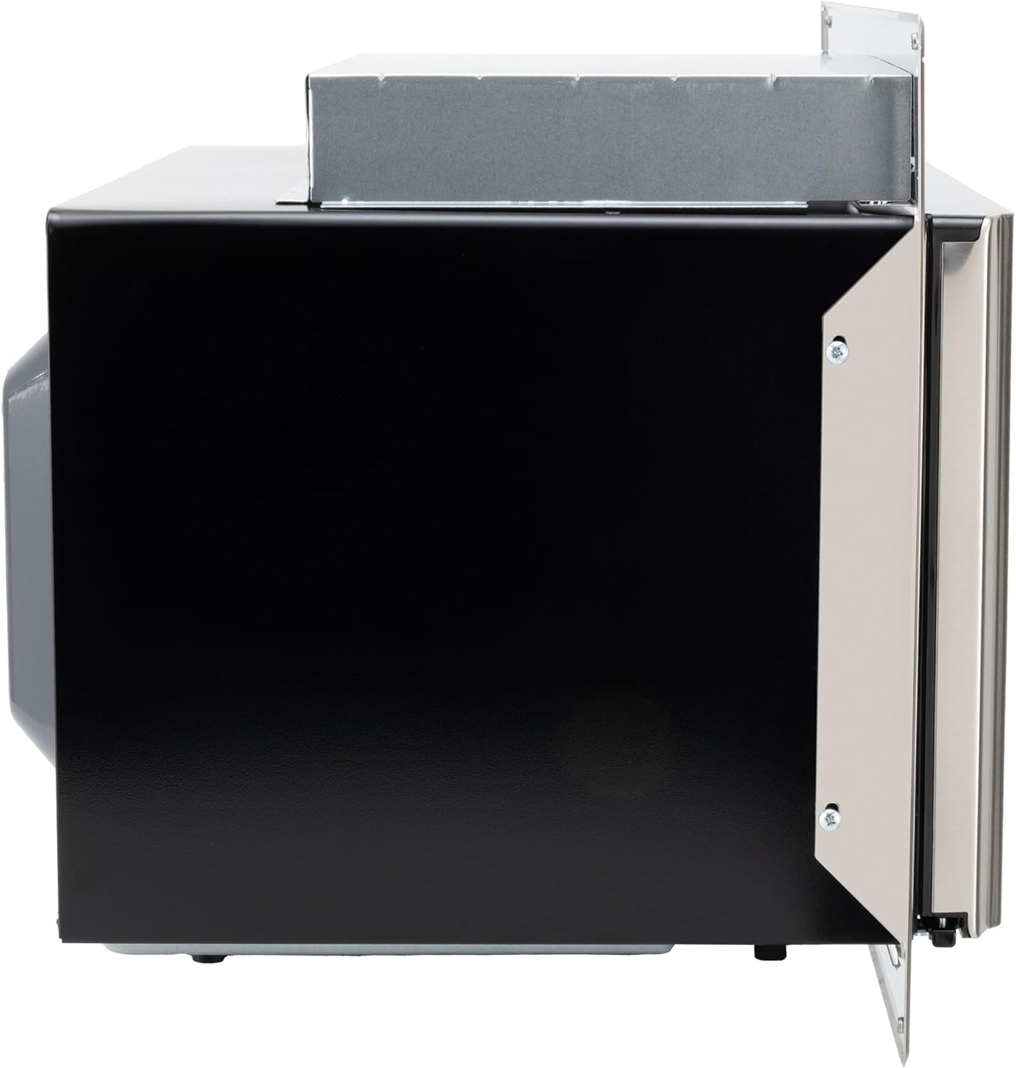 RecPro RV Microwave with Trim Kit | 1.0 Cu. Ft. | 900W | Direct Replacement for Greystone and High Pointe (Stainless Steel) - Image 9