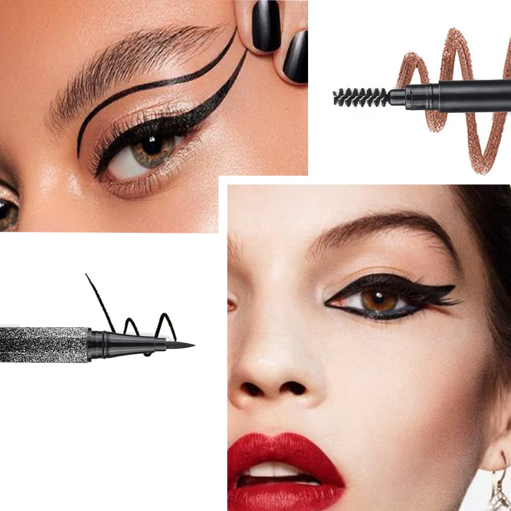 All in One Makeup Gift Set for Women Full Kit for2x14-color eyeshadow palettes,5xlipgloss sets,mascara,eyeliner,eyebrowpowder,eyebrow pencil, foundation, highlighter stick etc - Image 5