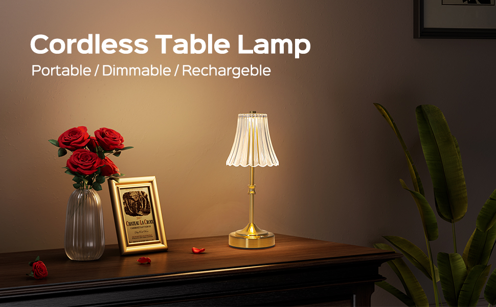 cordless lamp rechargeable