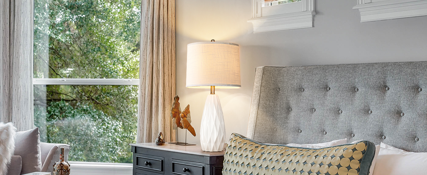  KunruiTAI Ceramic Table Lamps