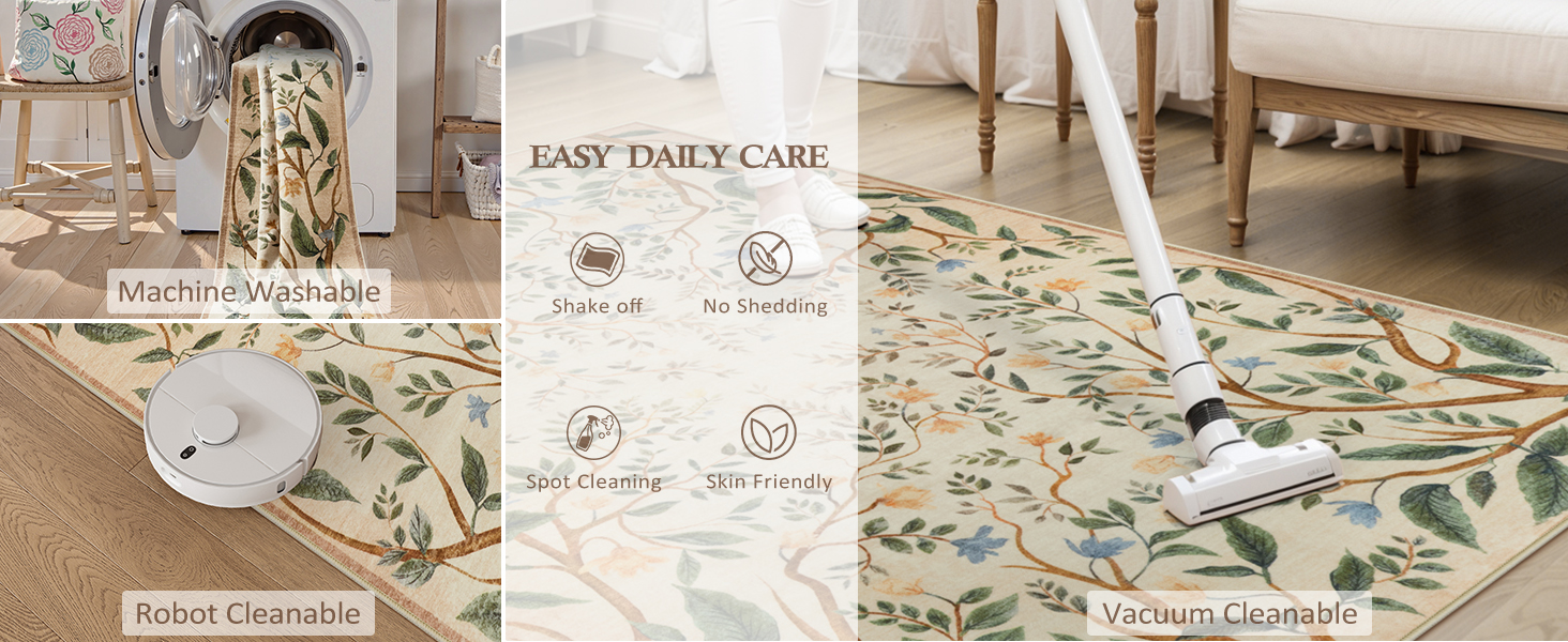 machine washable rug