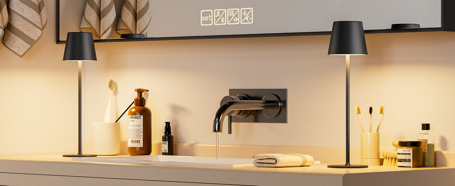 cordless table lamps rechargeable