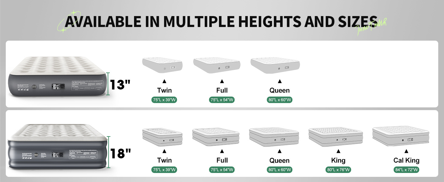 air mattress queen with built in pump inflatable blow up mattress air bed airbed