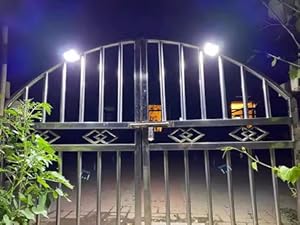 clip on solar motion lights outdoor waterproof