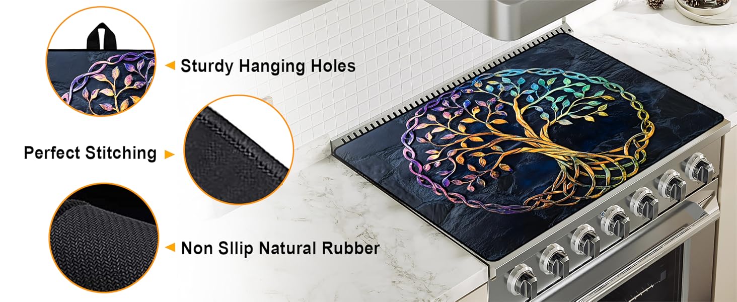 glass top stove cover protector