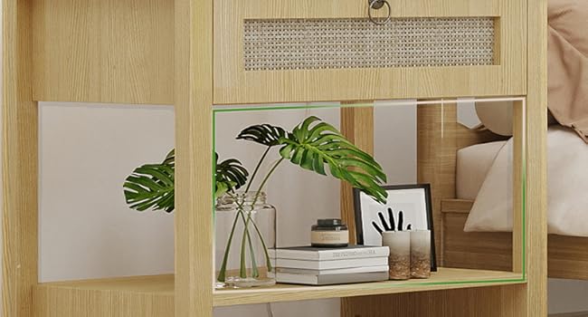 Nightstand with Charging Station