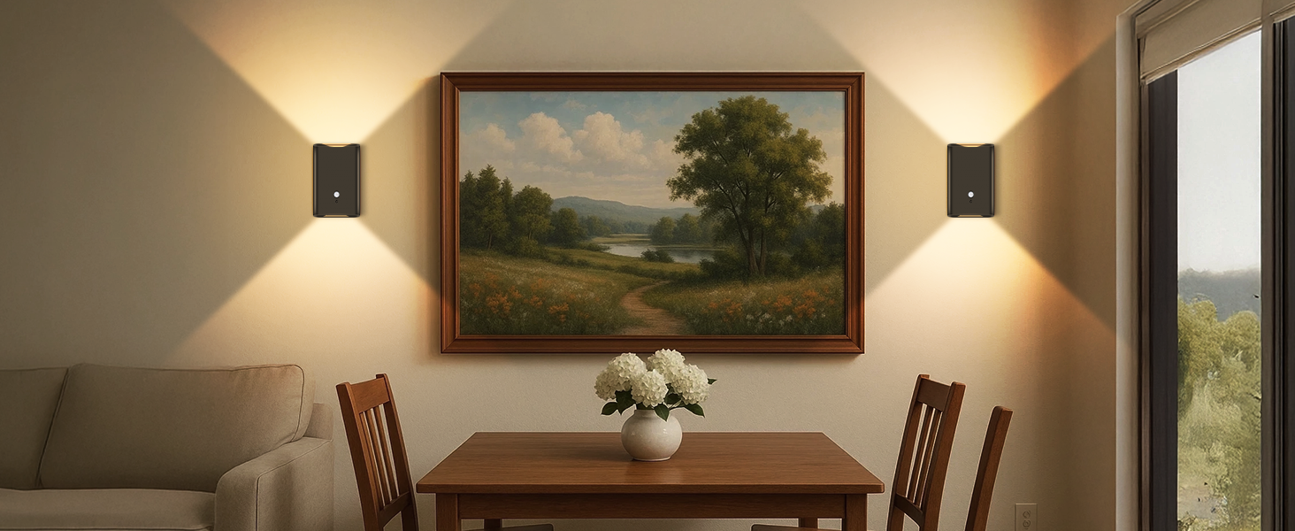 Picture lights for wall