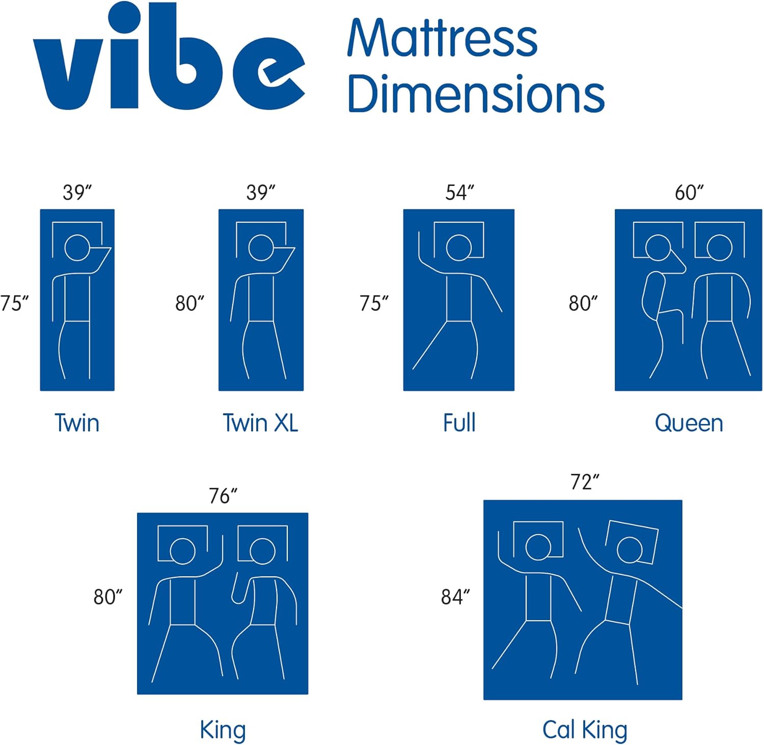 Vibe Gel Memory Foam Mattress, 12-Inch CertiPUR-US Certified Bed-in-a-Box, Queen, White - Image 2